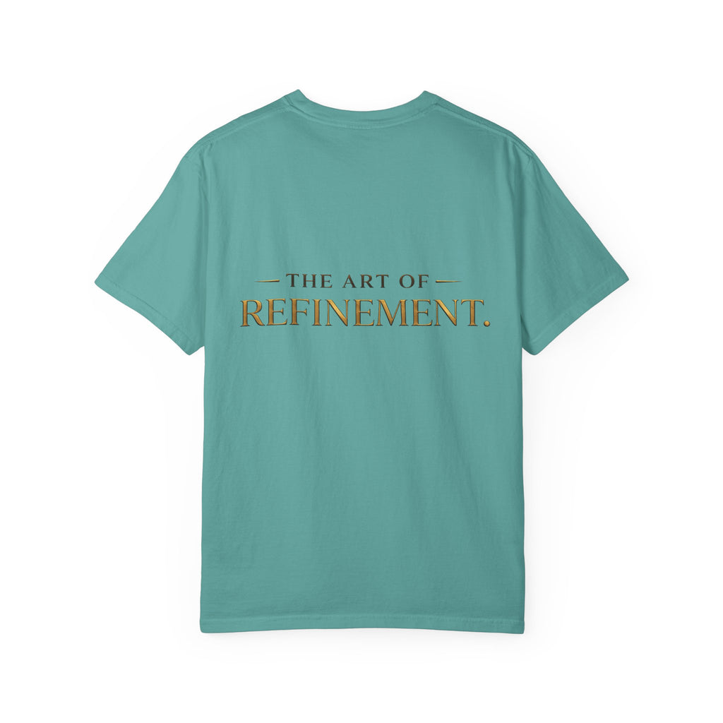 Refined Logo T-Shirt — "House of Reumar" Luxury Graphic Tee