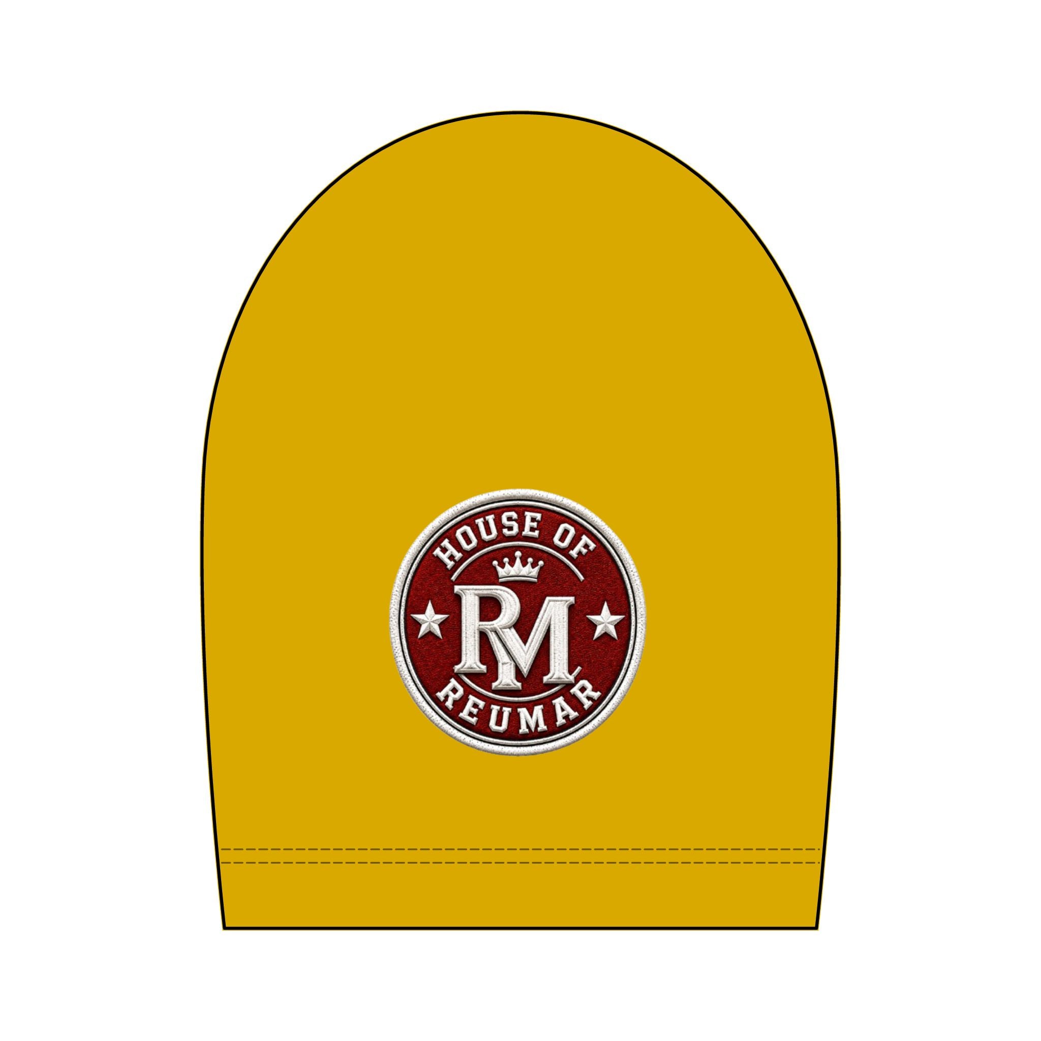 House of Reumar Logo T-Shirt — Gold Crest Graphic Tee