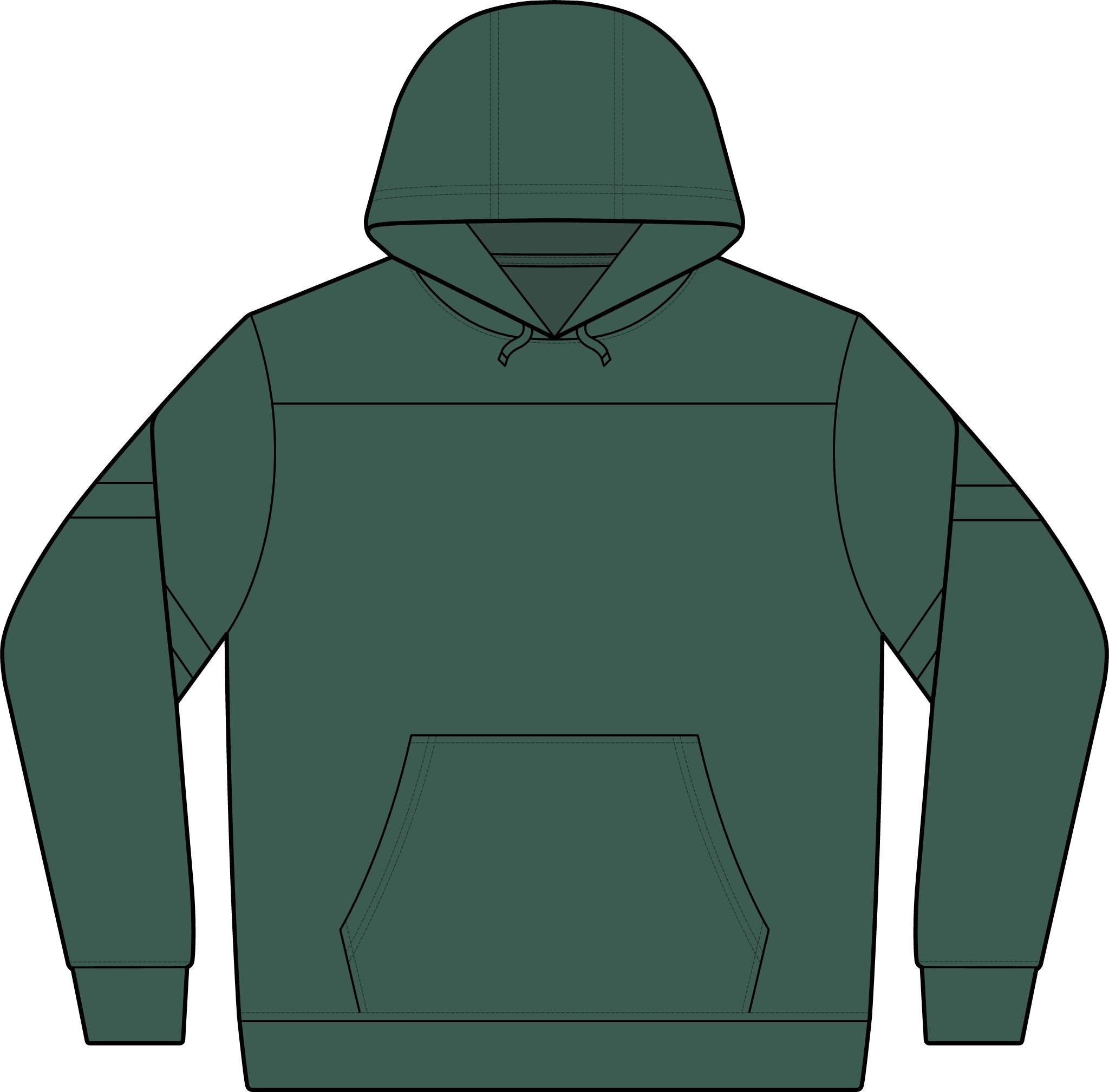 Gold Monogram RM "REUMAR" Hoodie