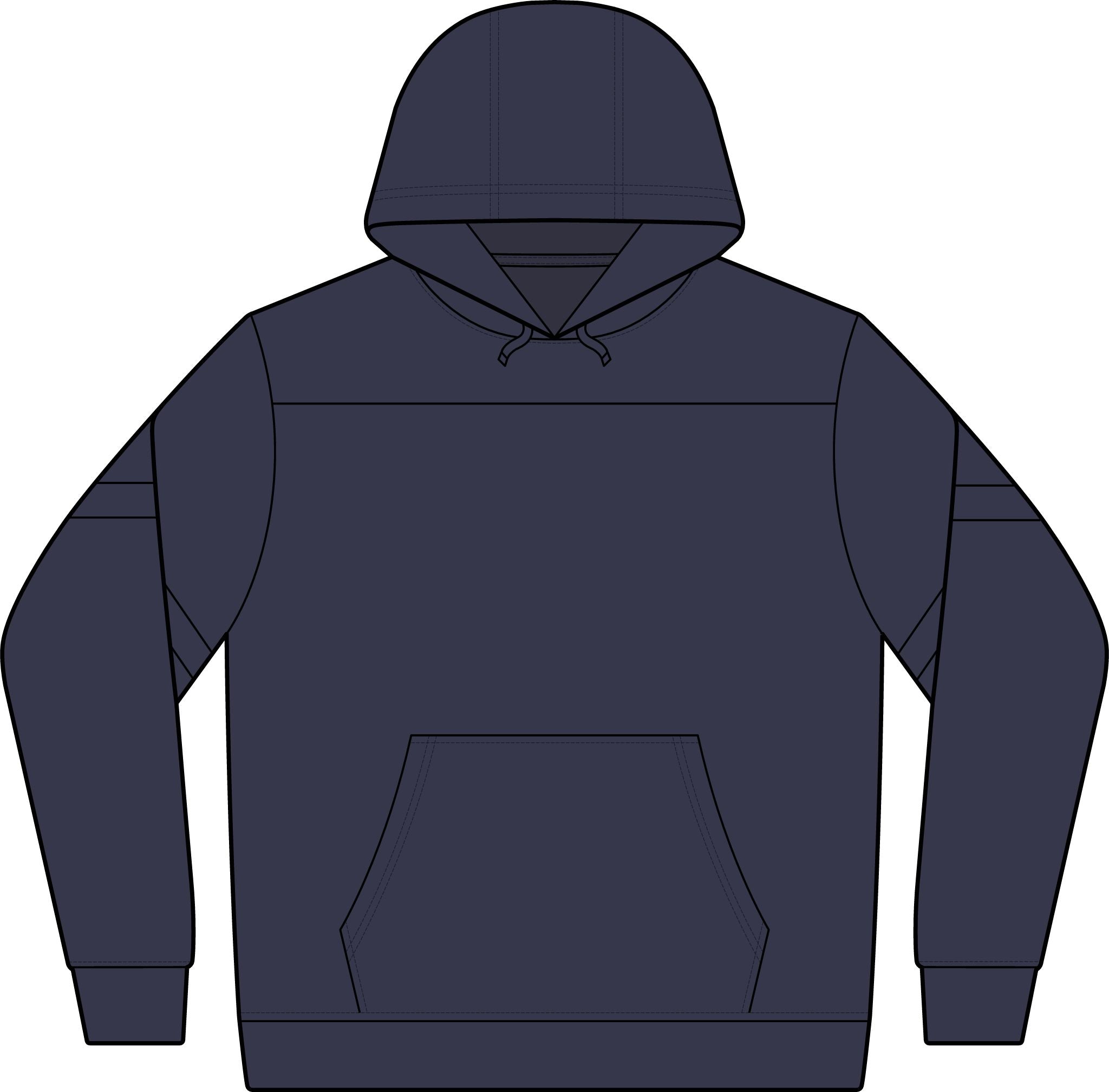 Gold Monogram RM "REUMAR" Hoodie
