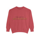 Refinement Logo Sweatshirt — "The Art of Refinement" Garment-Dyed Crewneck