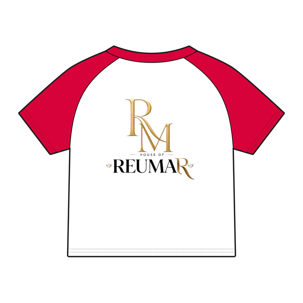House of Reumar Raglan Tee — Women's Micro Rib Baby Tee