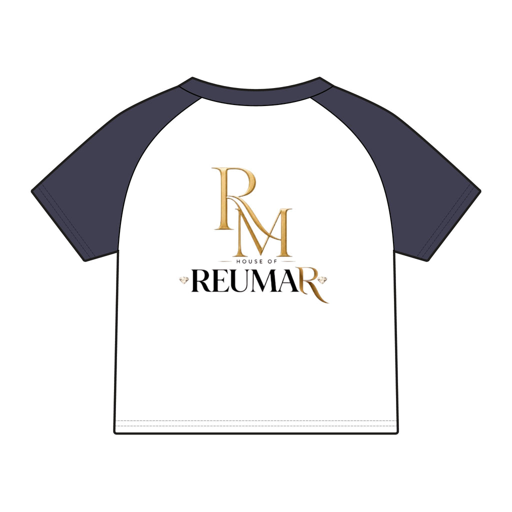 House of Reumar Raglan Tee — Women's Micro Rib Baby Tee