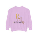 Refinement Logo Sweatshirt — "The Art of Refinement" Garment-Dyed Crewneck