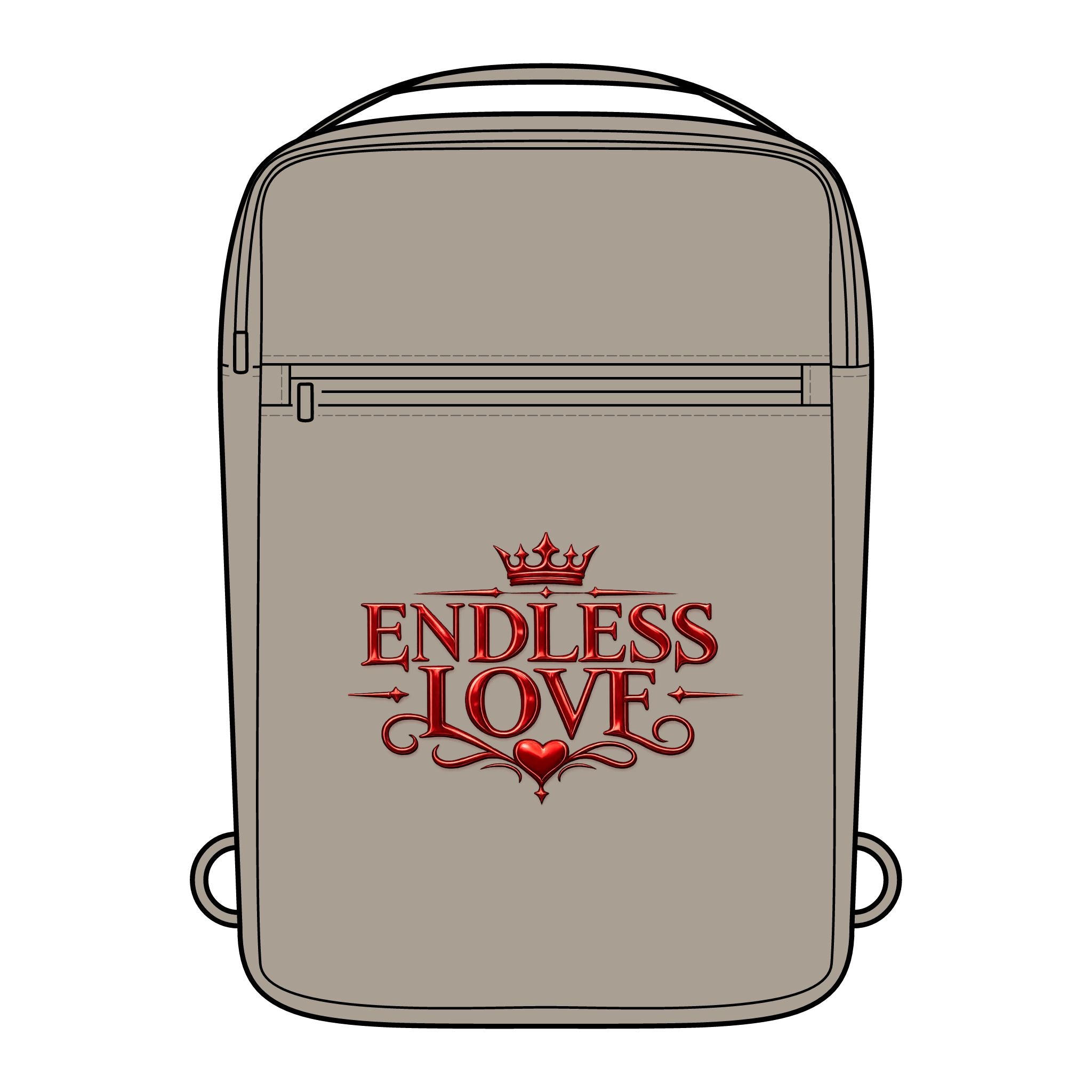 Endless Love Sling Bag — Romantic Heart Crossbody for Everyday & Valentine's