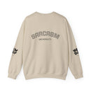 Sarcasm University Crewneck Sweatshirt — REUMAR Logo College-Style Pullover