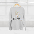 Progress Over Perfection Crewneck Sweatshirt — Reumar Monogram Casual Pullover