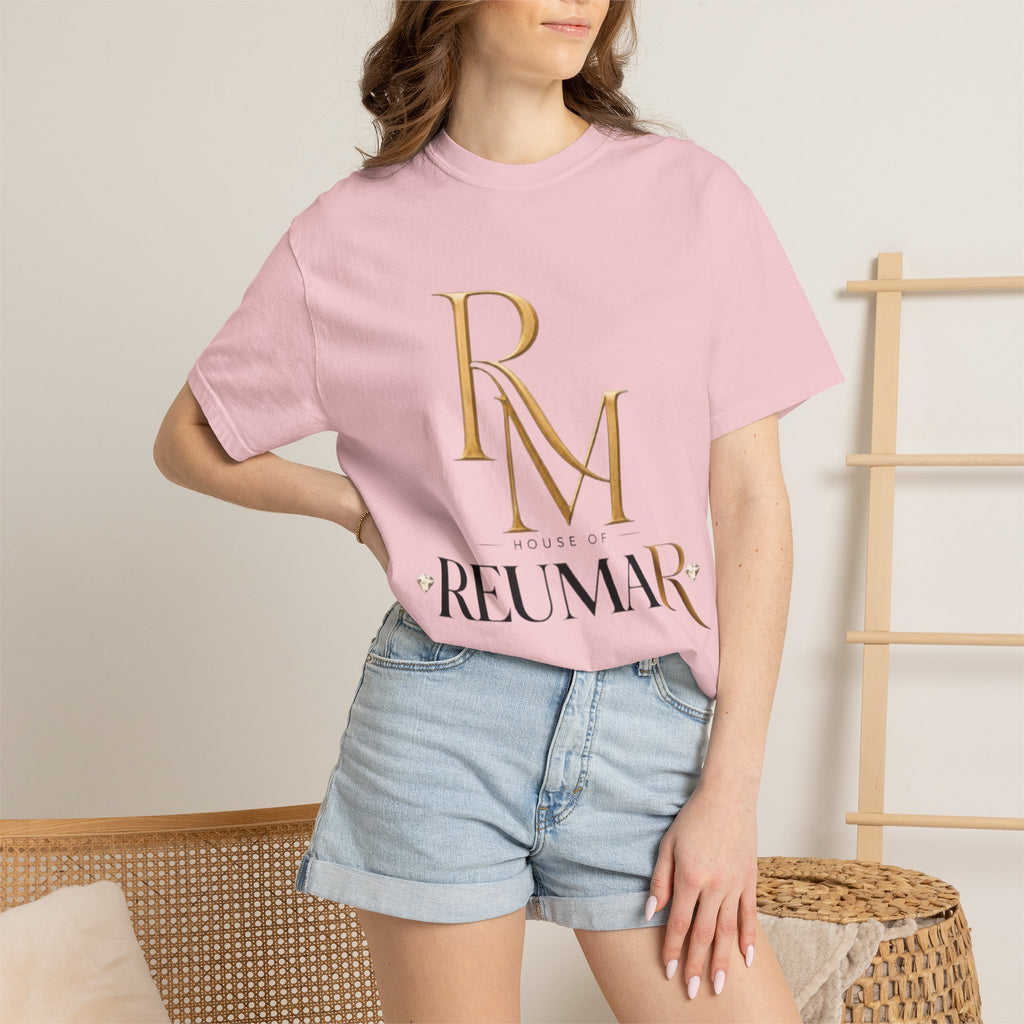 House of Reumar 'RM' Logo T‑Shirt — The Art of Refinement Crew Tee