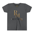 Youth Tee - Reumar Gold Monogram Front & 'art lover boutique' Back