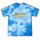 Tie-Dye Logo Tee — House of Reumar Red & Black Crystal Pattern
