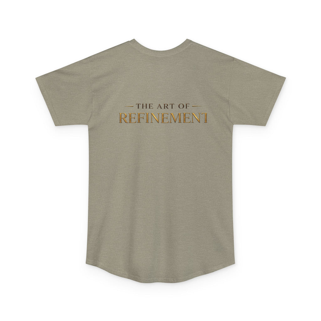 Reumar Monogram Tee — 'The Art of Refinement' Longline Shirt