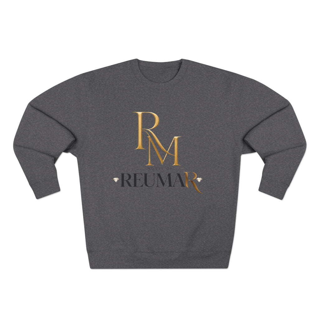 Progress Over Perfection Crewneck Sweatshirt — Reumar Monogram Casual Pullover