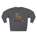 Progress Over Perfection Crewneck Sweatshirt — Reumar Monogram Casual Pullover