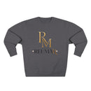 Progress Over Perfection Crewneck Sweatshirt — Reumar Monogram Casual Pullover