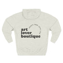 Art Lover Boutique Fleece Hoodie – 'House of Reumar' Designer Logo Pullover