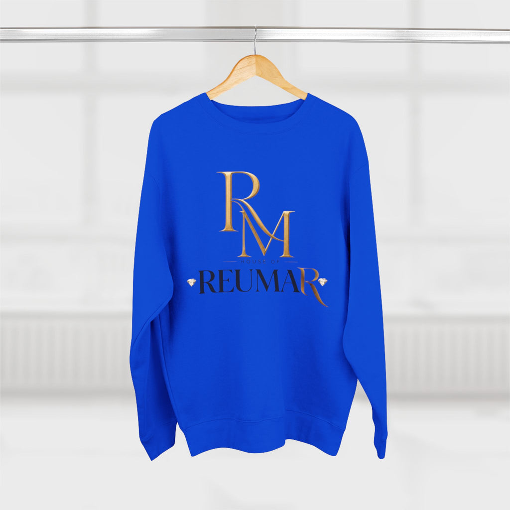Progress Over Perfection Crewneck Sweatshirt — Reumar Monogram Casual Pullover
