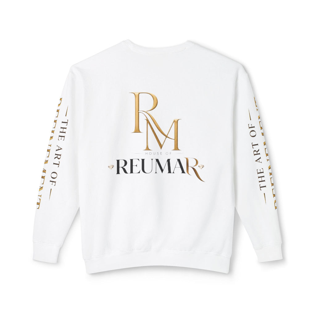 Reumar Gold Monogram Crewneck Sweatshirt