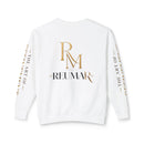 Reumar Gold Monogram Crewneck Sweatshirt