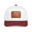 Leather Patch Baseball Cap - Monogram RM Reumay