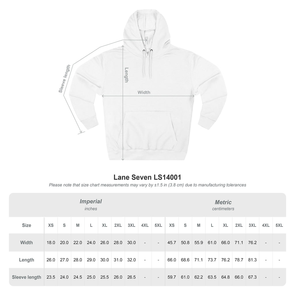 Minimalist Gold Monogram Hoodie — 'RM' Chest Logo Fleece Pullover