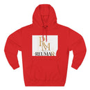 Art Lover Boutique Fleece Hoodie – 'House of Reumar' Designer Logo Pullover