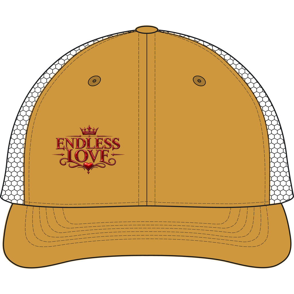 Endless Love Embroidered Trucker Cap