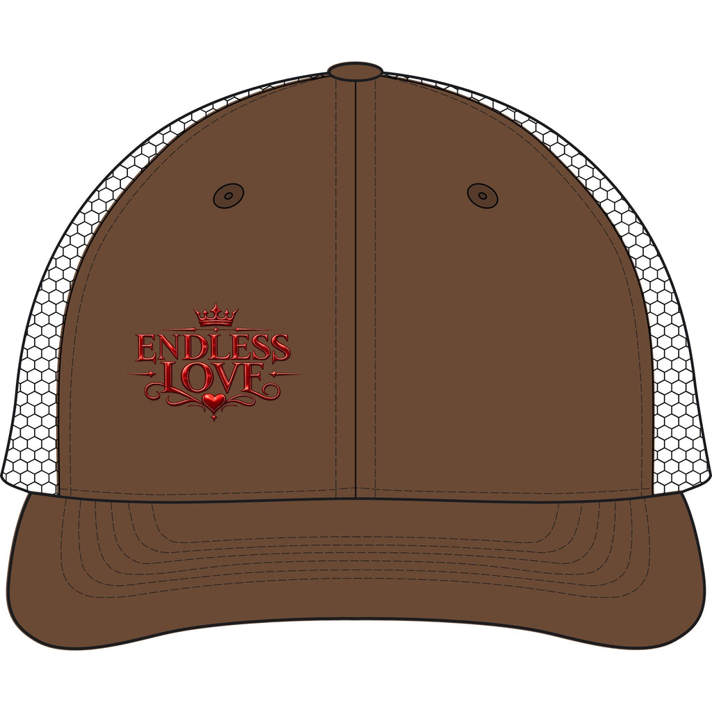 Endless Love Embroidered Trucker Cap