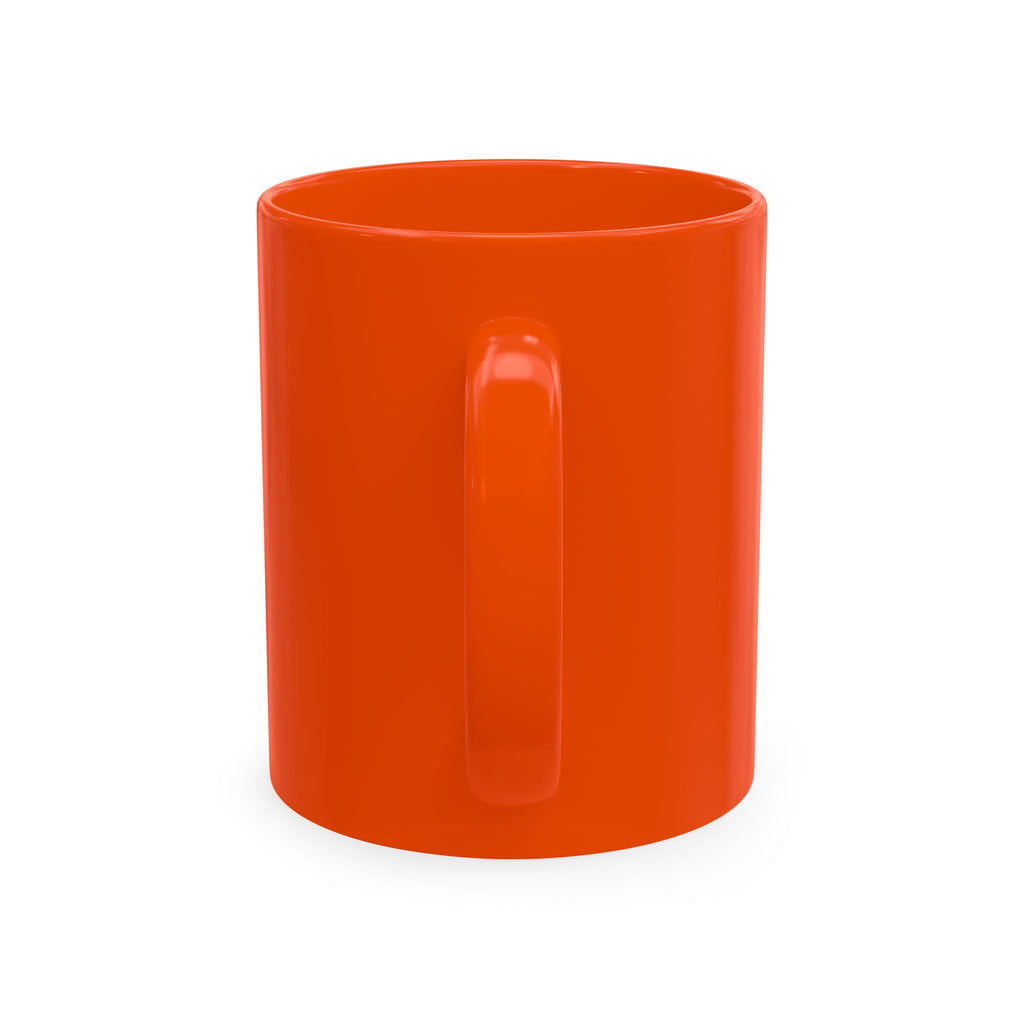House of Reumar Beige Ceramic Mug — Gold Monogram Coffee Cup