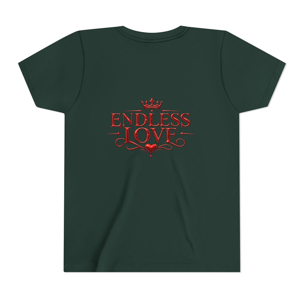 Youth Tee – 'Endless Love' Monogram Logo Kids Shirt