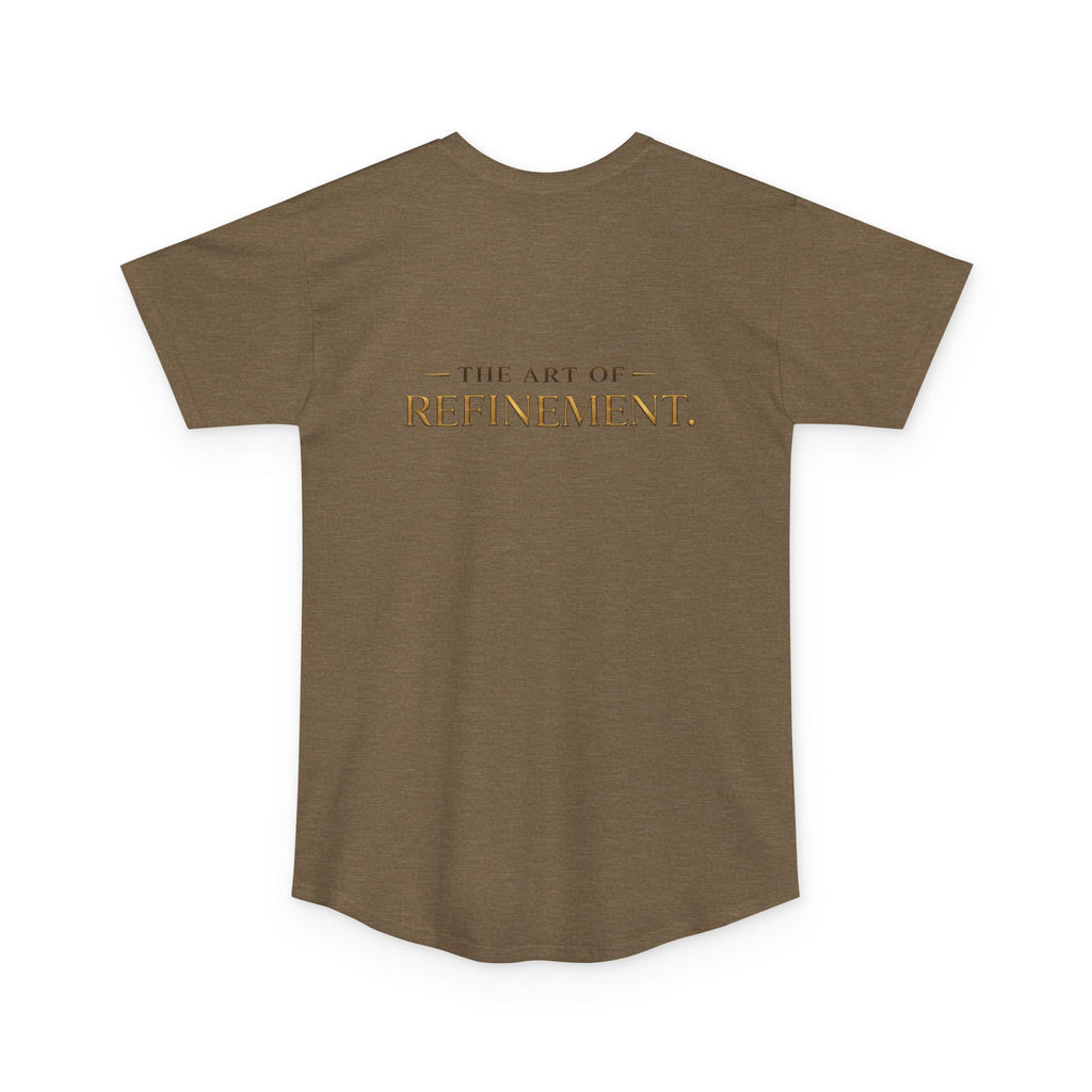 Long Body Tee — "Reumar" Logo & "The Art of Refinement" Graphic