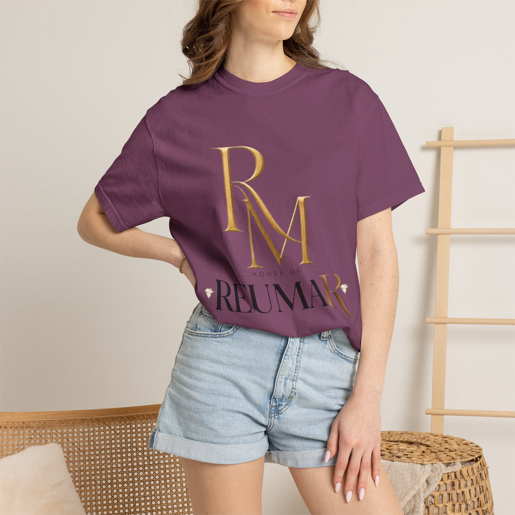 House of Reumar Logo T‑Shirt — "Thank You" Back Graphic Cotton Tee