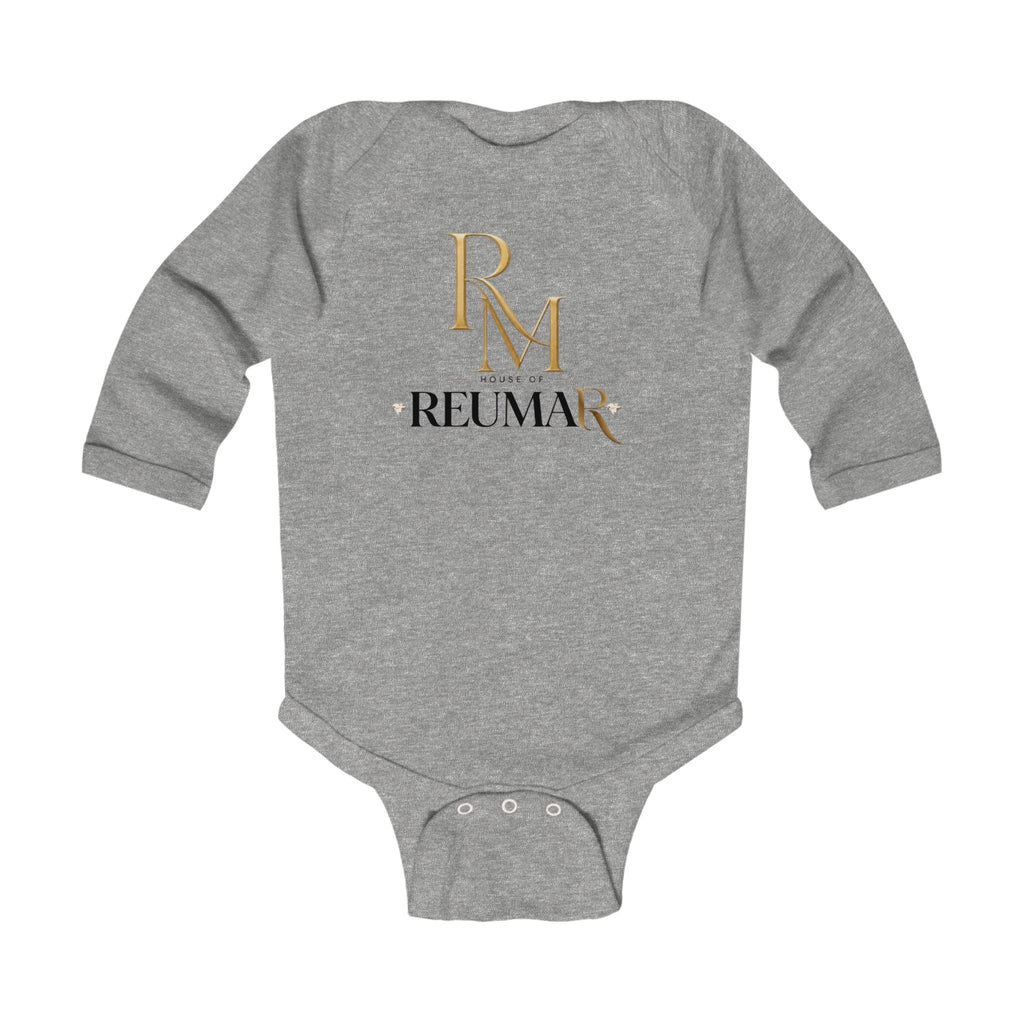 Infant Bodysuit — "Endless Love" Elegant Monogram Baby Onesie