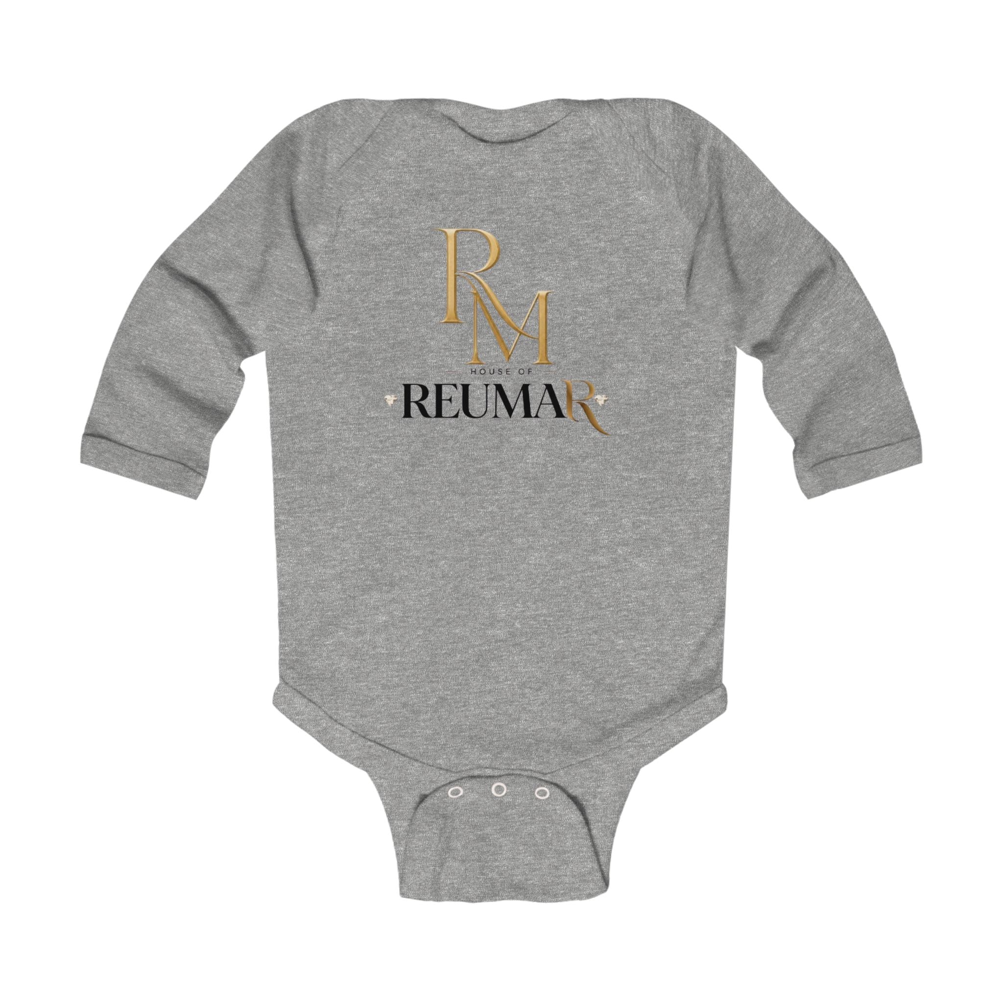 Infant Bodysuit — "Endless Love" Elegant Monogram Baby Onesie
