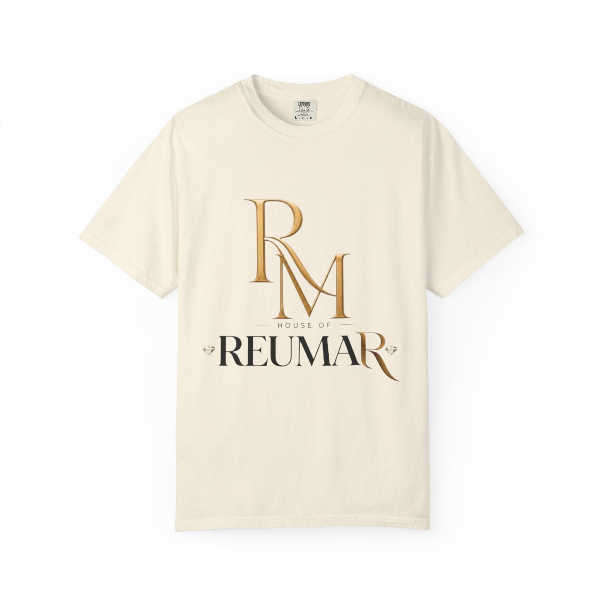 Refined Logo T-Shirt — "House of Reumar" Luxury Graphic Tee
