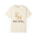 Refined Logo T-Shirt — "House of Reumar" Luxury Graphic Tee