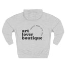 Art Lover Boutique Fleece Hoodie – 'House of Reumar' Designer Logo Pullover