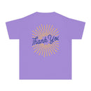 Youth Tee — Reumar Logo Front & "Thank You" Sunburst Back