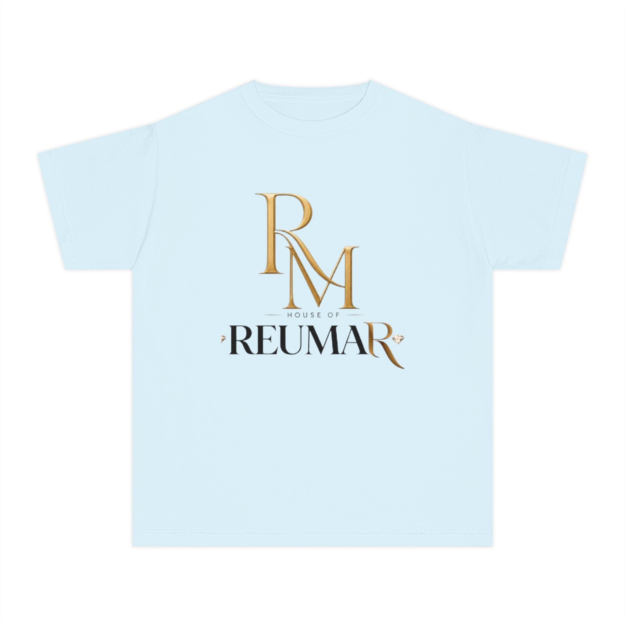 Youth Tee — Reumar Logo Front & "Thank You" Sunburst Back