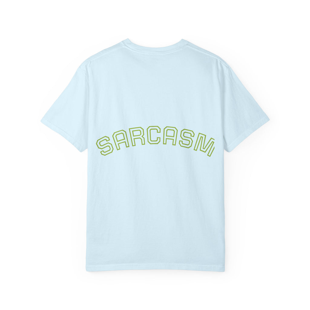 T-Shirt — House of Reumar Logo Front / "Sarcasm" Back Graphic Tee