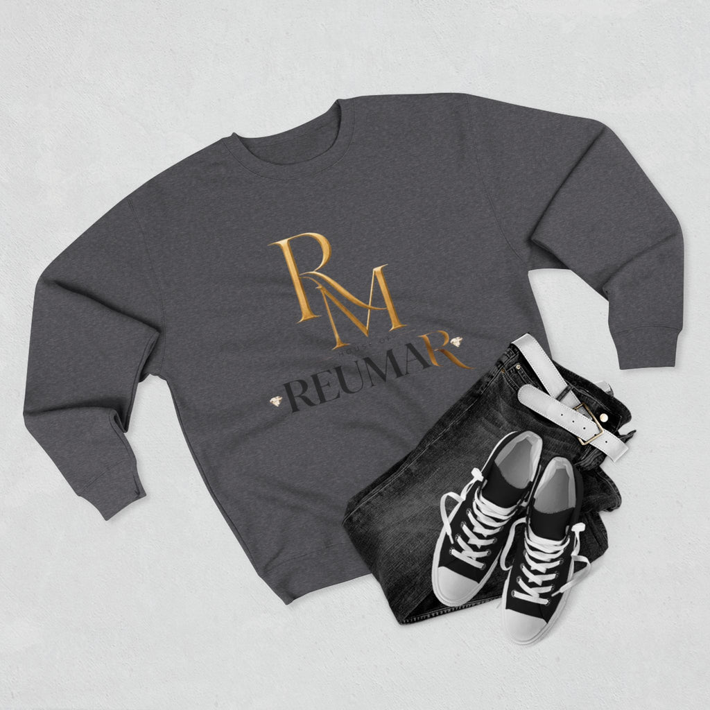 Progress Over Perfection Crewneck Sweatshirt — Reumar Monogram Casual Pullover