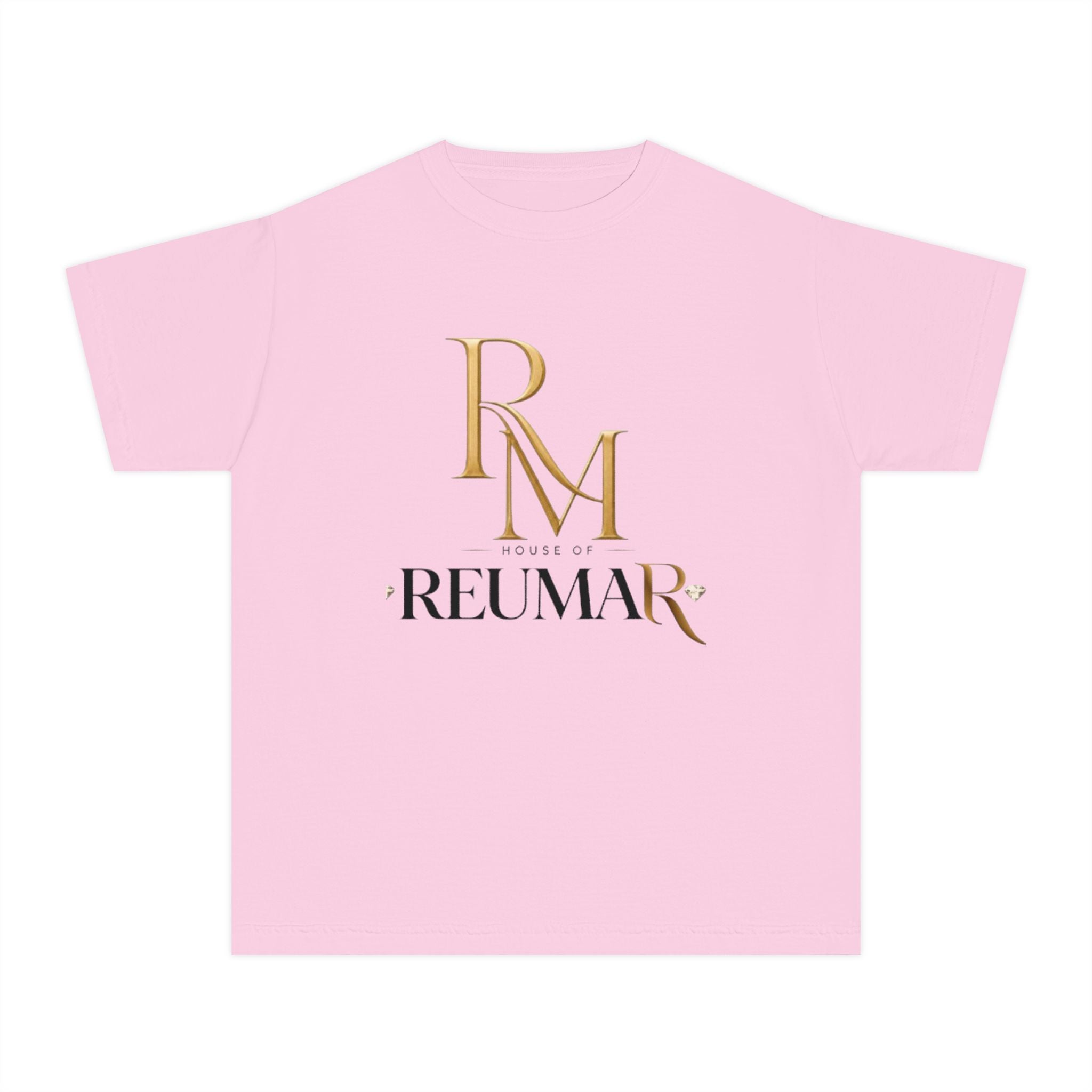 Youth Tee — Reumar Logo Front & "Thank You" Sunburst Back