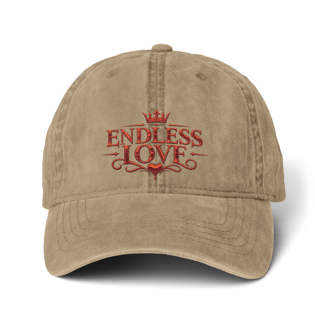 Women's Pigment-Dyed Cap with Fashion Undervisor (Embroidery)
