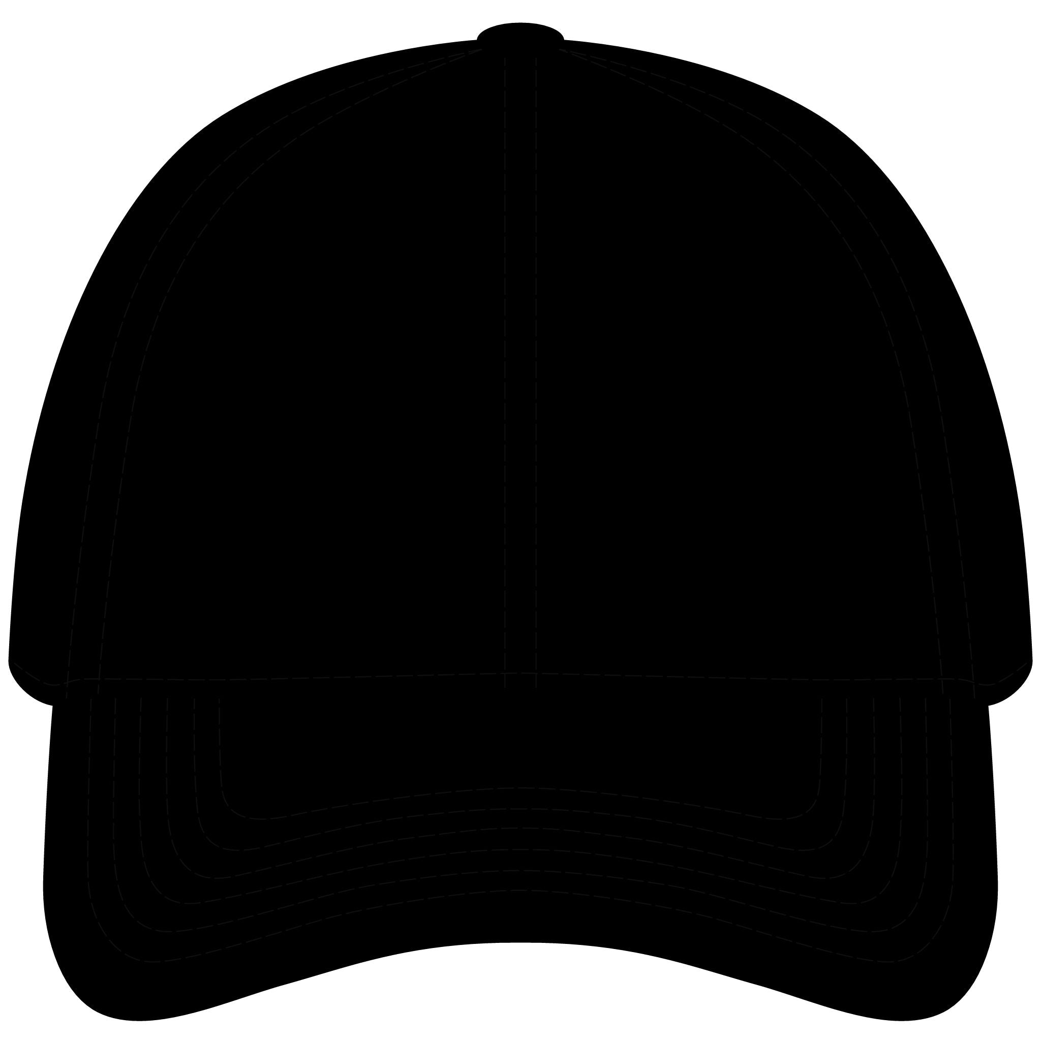 Classic Structured Six-Panel Baseball Cap — Adjustable Everyday Hat