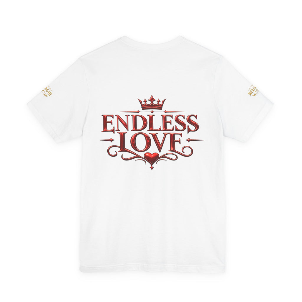 Endless Love Graphic Tee — Reumar RM Logo Short Sleeve Shirt