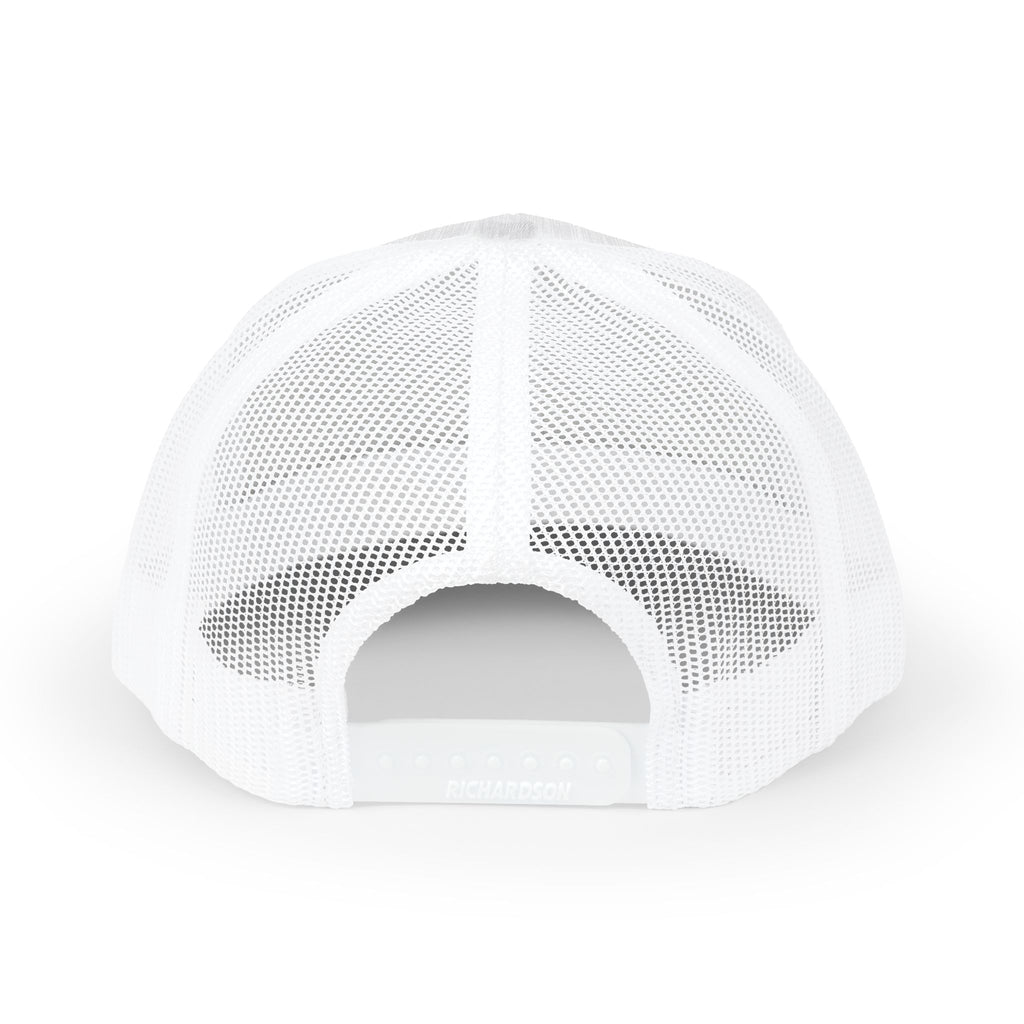 Reumar Gold Monogram Trucker Cap