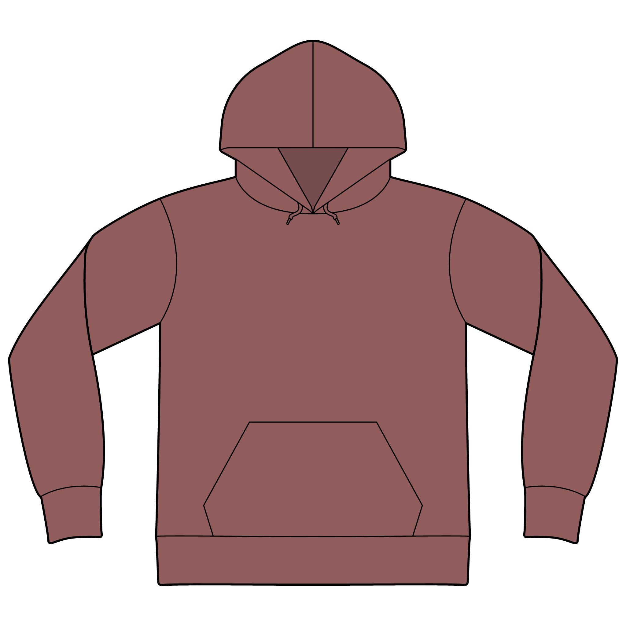 House of Reumar RM Logo Hoodie — Luxury Monogram Streetwear