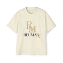 T-Shirt — REUMAR Monogram & “The Art of Refinement” Luxury Graphic Tee