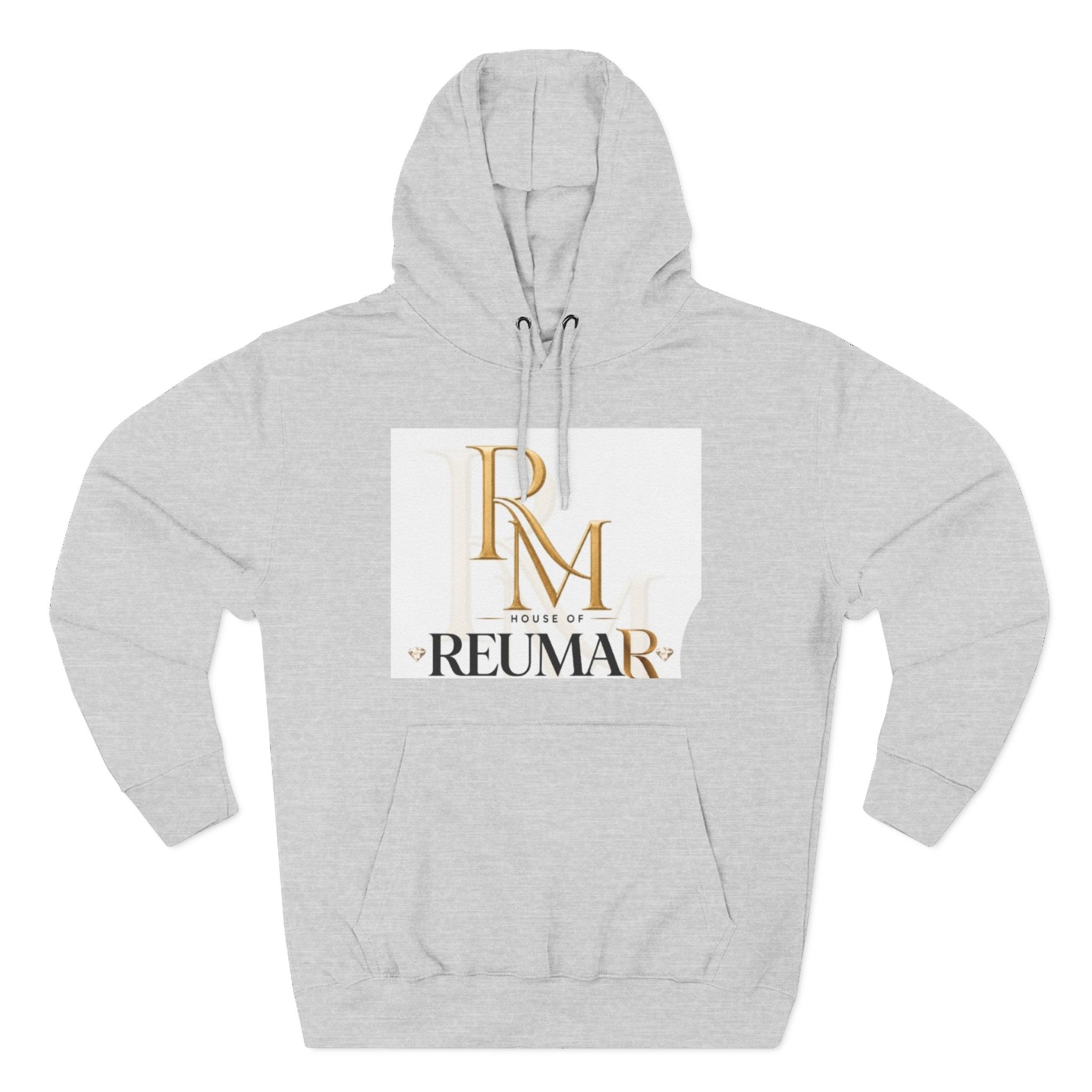 Art Lover Boutique Fleece Hoodie – 'House of Reumar' Designer Logo Pullover
