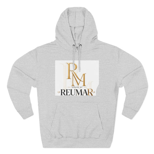 Art Lover Boutique Fleece Hoodie – 'House of Reumar' Designer Logo Pullover