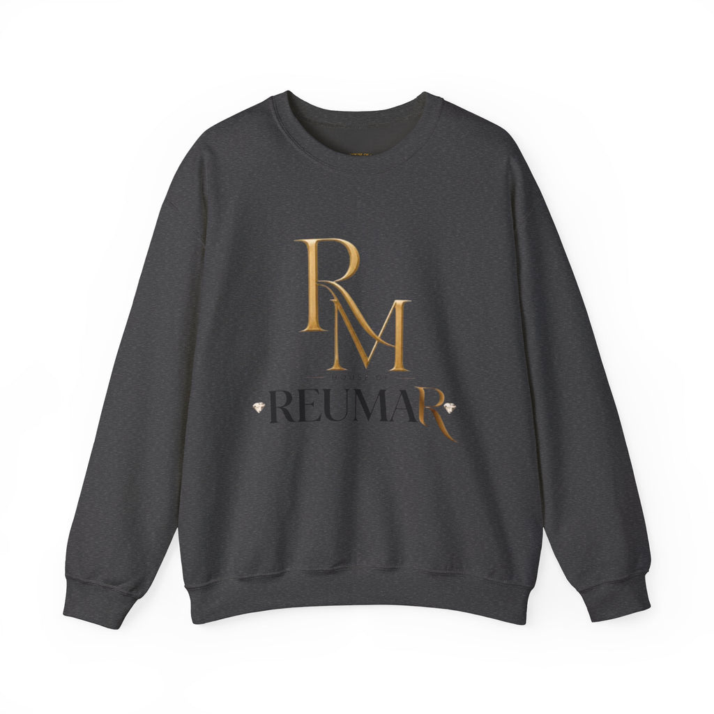 Crewneck Sweatshirt – Reumar Luxury Logo & "The Art of Refinement"